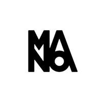 a black background with the word mano on it